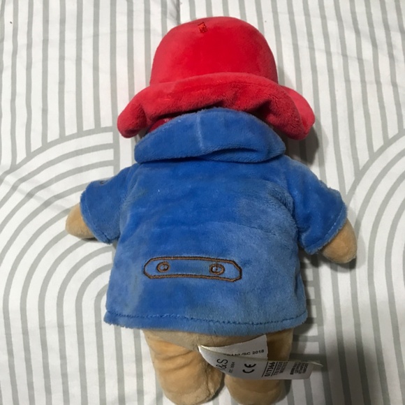 9” plush Paddington Bear with musical chime (inside) - Picture 3 of 3